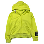 JOHN RICHMOND felpa con zip e cappuccio tinta unita Verde per Bambino RBA25212FE VERDE JOHN RICHMOND 