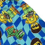 Mousse Costume Modello Bermuda Tinta Unita con Stampa per Bambino DINOBEACH VERDE ACQUA MOUSSE 