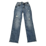 Liu Jo Jeans für Mädchen, einfarbig, mit verstellbarer Taille, blau