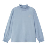 MAYORAL shirt mezzocollo tinta unita con brillantini Azzurro per Neonata 145XN AZZURRO MAYORAL 