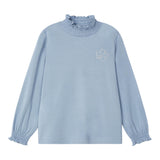 MAYORAL shirt mezzocollo tinta unita con brillantini Azzurro per Neonata 145XN AZZURRO MAYORAL 
