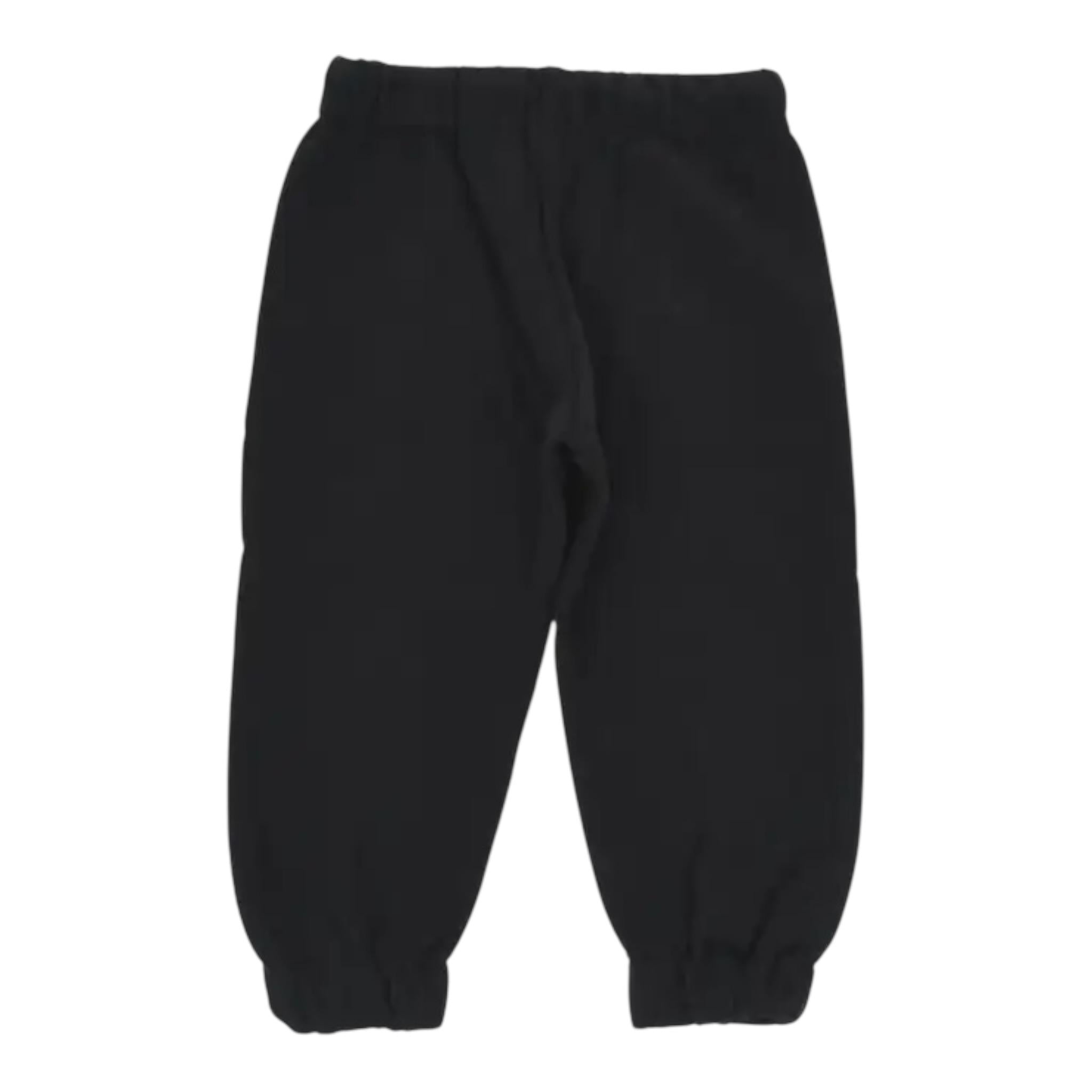 Diesel Pantalone Modello Tuta tinta unita con Logo Nero per Bambino J01433 NERO DIESEL 