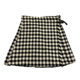 PICCOLA LUDO gonna stampa fantasia quadretti Bianco/nero per Bambina BS8WB078 BIANCO/NERO PICCOLA LUDO 