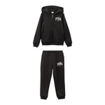 PUMA completo 2 pezzi felpa-pantalone tinta unita Nero per Bambino 683318 NERO PUMA 