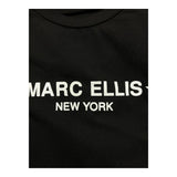 MARC ELLIS shirt girocollo tinta unita con stampa Nero per Bambina JMJTS15498 NERO MARC ELLIS 