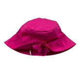 Nanan Einfarbige Mütze mit Fuchsia-Applikation für Neugeborene