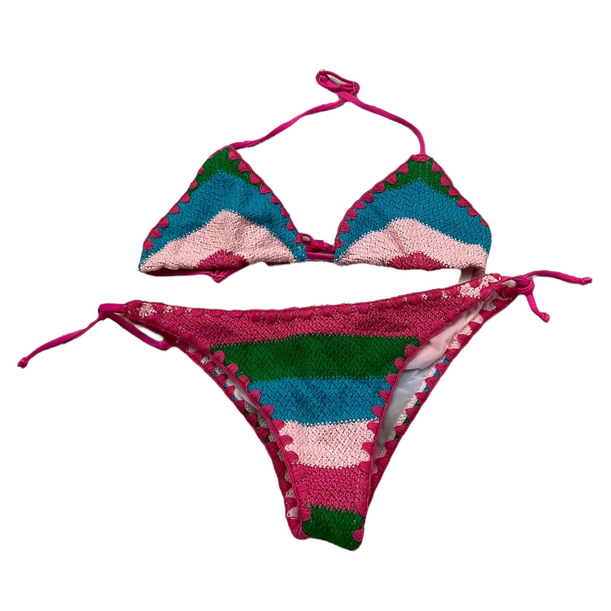 Saint Barth Costume 2 Pezzi Triangolo-Mutandina per Bambina HOLLY2157 MULTICOLOR SAINT BARTH 