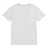 Guess T-Shirt Girocollo Tinta Unita con Stampa per Bambino L5RI12K8HM4 BIANCO GUESS 