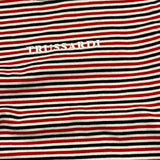 TRUSSARDI shirt tinta unita con fantasua a righe Bianco per Bambina TGA25071TS BIANCO TRUSSARDI 