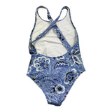 Etro Einteiliger Badeanzug Print Blue Fantasy für Mädchen