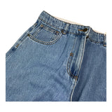 Stella Mccartney Jeans Tinta Unita Modello A Palazzo per Bambina TV6B10 AZZURRO STELLA McCARTNEY 