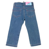 Chiara Ferragni Jeans, einfarbig, mit verstellbarer Taille, hellblau, für Baby-Mädchen