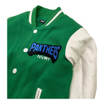 NEVER TOO giubbino modello college tinta unita con maniche in contrasto Verde per Bambino NT2085B VERDE NEVER TOO 