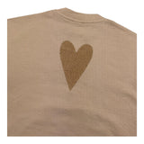 completo 2 pezzi felpa-pantalone tinta unita ZW4A30 BEIGE CAFFE' D'ORZO 