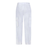 Dondup Schlichte Hose mit Taschen und elastischem Bund weiß für Jungen