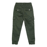 JOHN RICHMOND pantalone tinta unita con elastico in vita Verde per Bambino RBA24128PA VERDE JOHN RICHMOND 