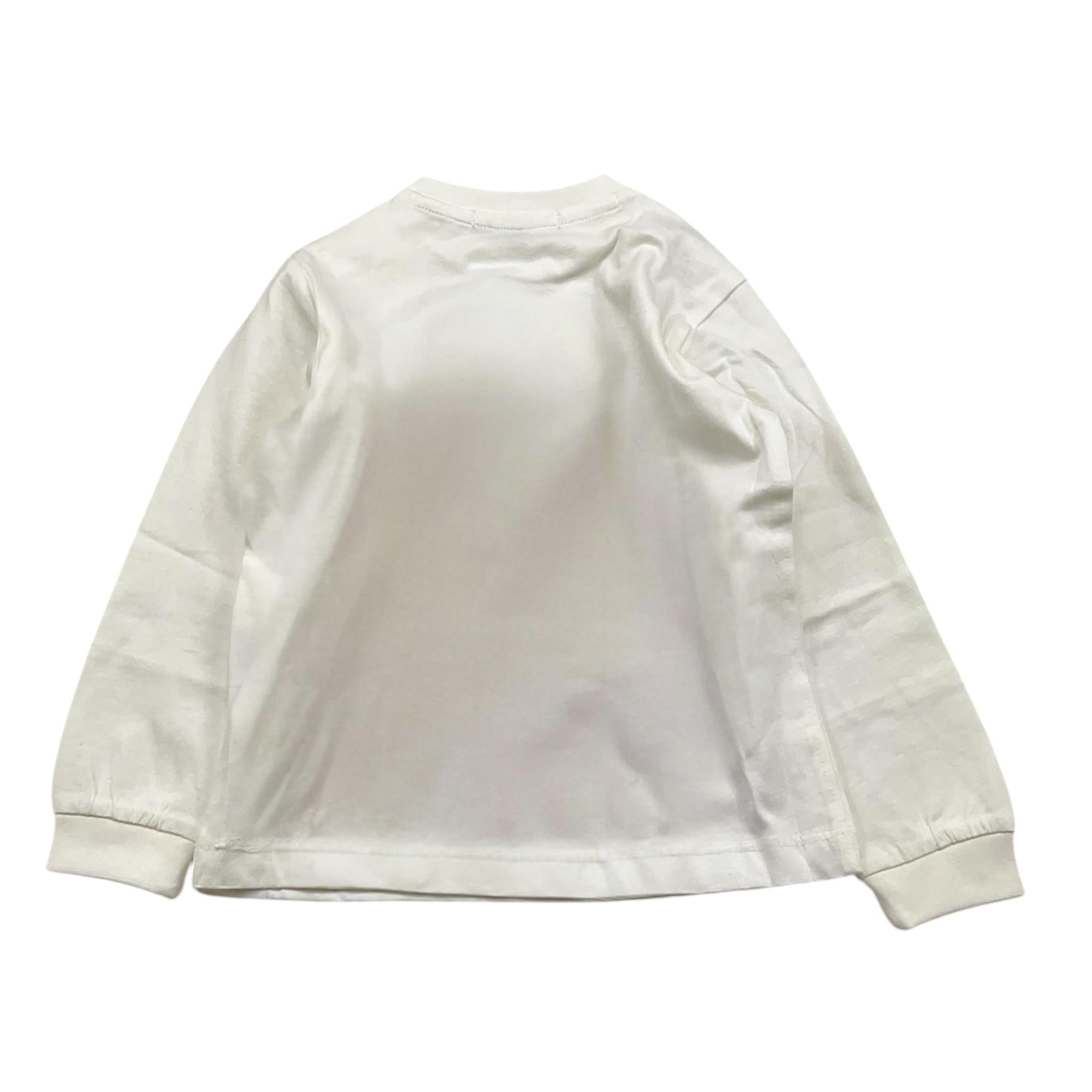 NEVER TOO shirt girocollo tinta unita con stampa Bianco per Neonato NT2202NN BIANCO NEVER TOO 