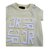 John Richmond T-Shirt Girocollo Tinta Unita con Logo per Neonato RIP26026TSO GIALLO JOHN RICHMOND 