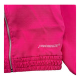 Hinnominate Einfarbiger Kapuzenpullover mit Reißverschluss in Fuchsie für Mädchen