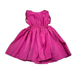 Vicolo Abito Tinta Unita con Elastico per Bambina 3146V00272 FUXIA VICOLO 