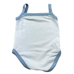 Trussardi Body Bretelline Tinta Unita con Logo per Neonata TIP26125BD BIANCO TRUSSARDI 