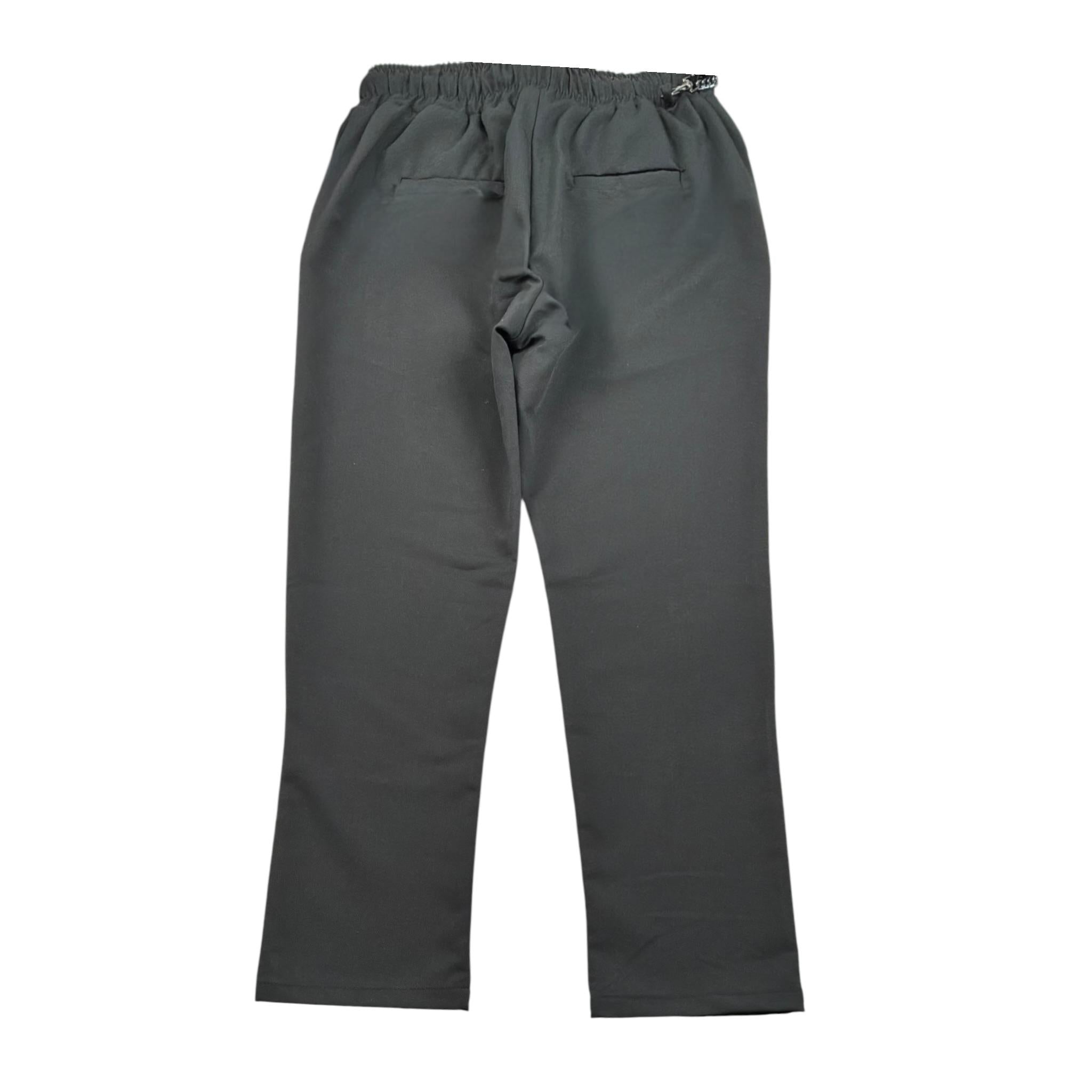 Over-D Pantalone Tinta Unita con Elastico In Vita per Bambino OK405PN NERO OVER-D 