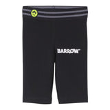 Barrow Kids – Einfarbige Leggings mit Logo-Print in Schwarz für Mädchen