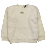 FUN & FUN maglia girocollo tinta unita con ricamo logo Bianco per Neonata FNSW00353 BIANCO FUN & FUN 