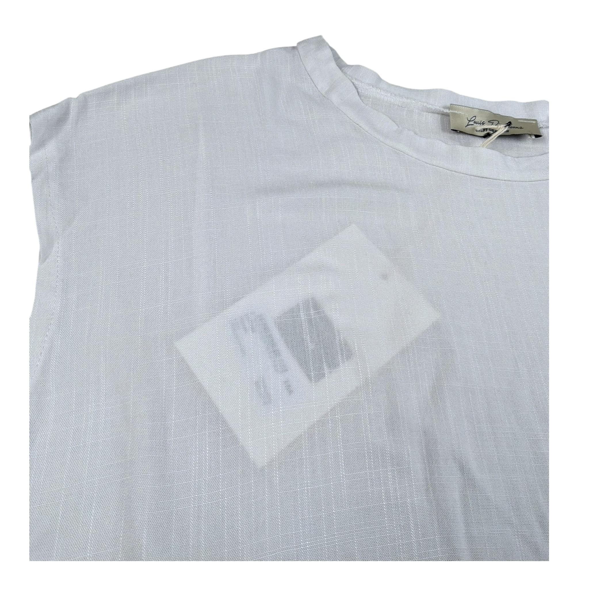 Louis Dieudonne' Canotta Tinta Unita per Bambino LDTS03 BIANCO LOUIS DIEUDONNE' 