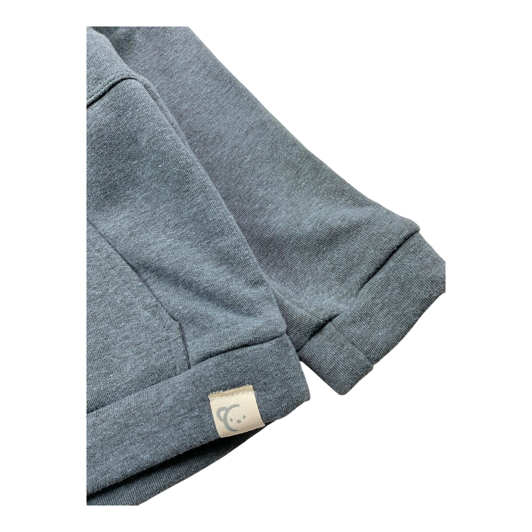 CALAMARO felpa tinta unita con cappuccio Blu per Bambino 15037 BLU CALAMARO 