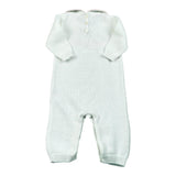 Scaldacuore Tutina Tinta Unita In Maglia per Neonata PS01FAI23 BIANCO SCALDACUORE 