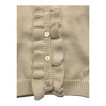 LITTLE BEAR cardigan tinta unita con rouches Panna per Neonata 5142 PANNA LITTLE BEAR 