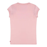 Levi'S T-Shirt Tinta Unita Girocollo con Stampa per Bambina 4E4234 ROSA LEVI'S 