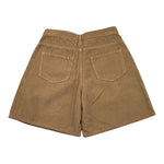 LU LU BY MISS GRANT short tinta unita a costine Beige per Bambina LL1426 BEIGE LU LU BY MISS GRANT 
