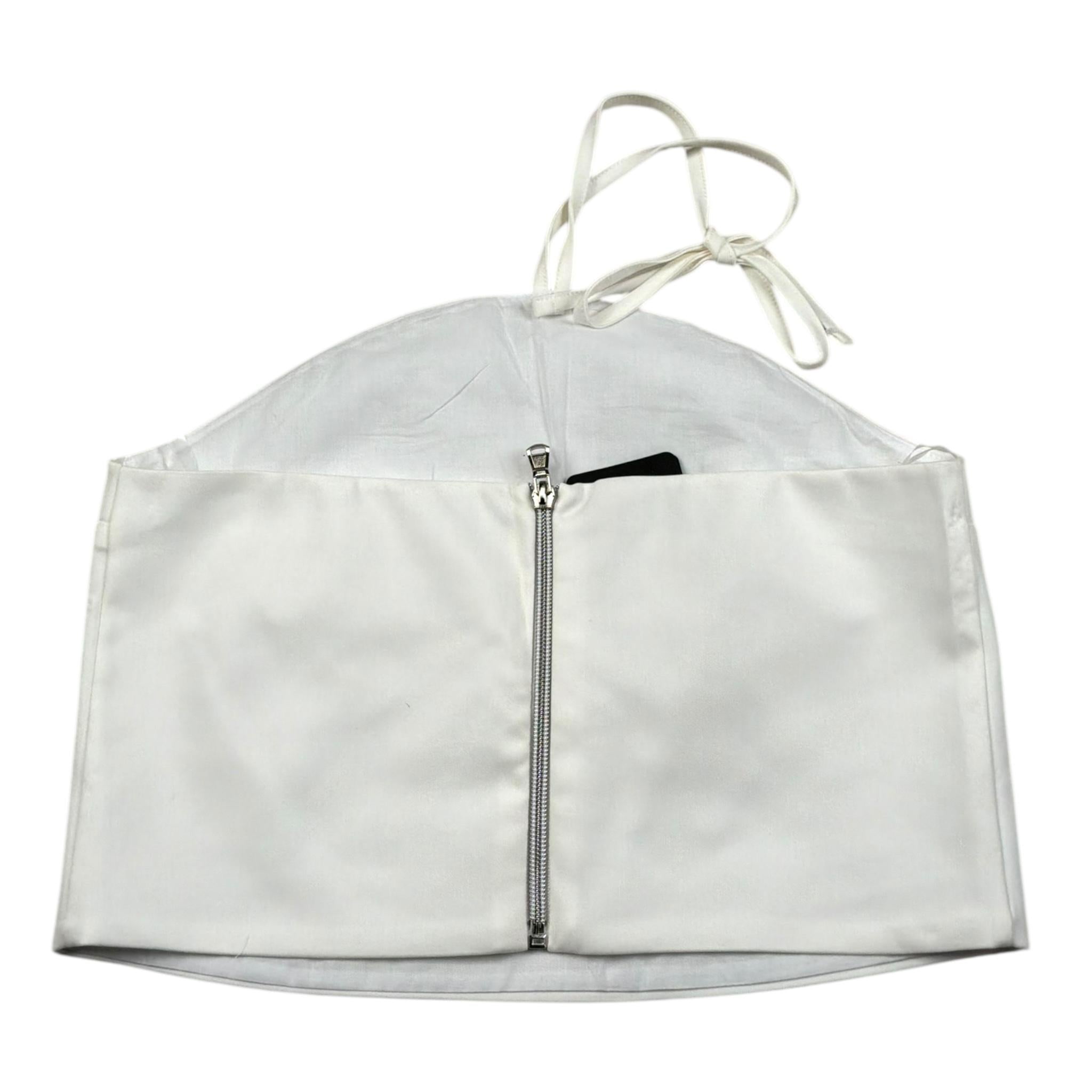 Fun & Fun Top Tinta Unita con Applicazioni per Bambina FCJTP01157 BIANCO FUN & FUN 