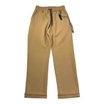 Never Too Pantalone Tinta Unita con Elastico In Vita per Bambino NT1559R CAMMELLO NEVER TOO 