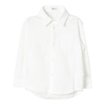 Il Gufo Camicia Manica Lunga Tinta Unita con Taschino per Bambino COACL049MF002 PANNA IL GUFO 