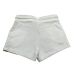Tommy Hilfiger Short tinta unita con Logo Bianco per Bambina KG0KG05061 BIANCO TOMMY HILFIGER 