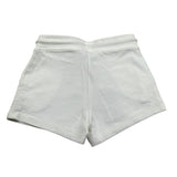 Tommy Hilfiger Short tinta unita con Logo Bianco per Bambina KG0KG05061 BIANCO TOMMY HILFIGER 