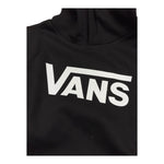 VANS felpa chiusa con cappuccio e stampa logo Nero per Neonato VN000JYEBLKN NERO VANS 