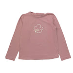 MAYORAL shirt gircollo tinta unita con stampa Rosa per Neonata 178N ROSA MAYORAL 