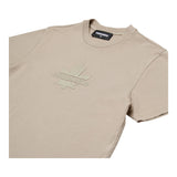 Dsquared2 T-Shirt Girocollo Tinta Unita con Stampa per Bambino DQ2743 BEIGE DSQUARED2 