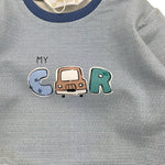 MAYORAL body tinta unita con stampa e maniche lunghe Azzurro per Neonato 271444 AZZURRO MAYORAL 