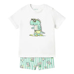 Mayoral Completo 2 Pezzi T-Shirt-Bermuda per Neonato 16488 BIANCO MAYORAL 