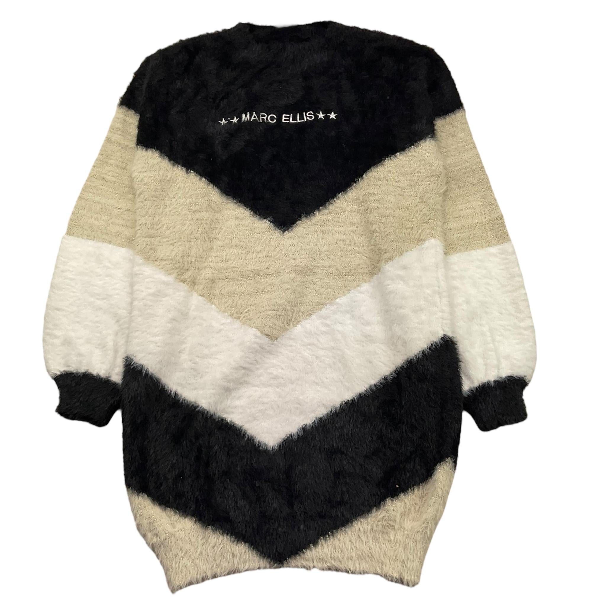 MARC ELLIS abito manica lunga ricolore con logo Multicolor per Bambina JMJMX00162 MULTICOLOR MARC ELLIS 