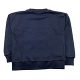 TRUSSARDI felpa chiusa girocollo tinta unita con logo Blu per Bambina TGA25050FE BLU TRUSSARDI 