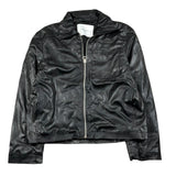 Paolo Pecora Chiodo In Ecopelle Tinta Unita per Bambino PP4181 NERO PAOLO PECORA 