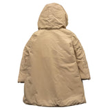 K-WAY giubbino tinta unita con zip e cappuccio Beige per Bambina K41383WXX BEIGE K-WAY 