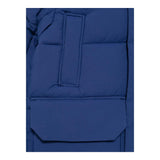 SAVE THE DUCK giubbino tinta unita con cappuccio Blu per Bambino P41866B BLU SAVE THE DUCK 