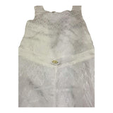 Fun & Fun Tuta Intera Corta Tinta Unita per Bambina FNCJJP01088 BIANCO FUN & FUN 